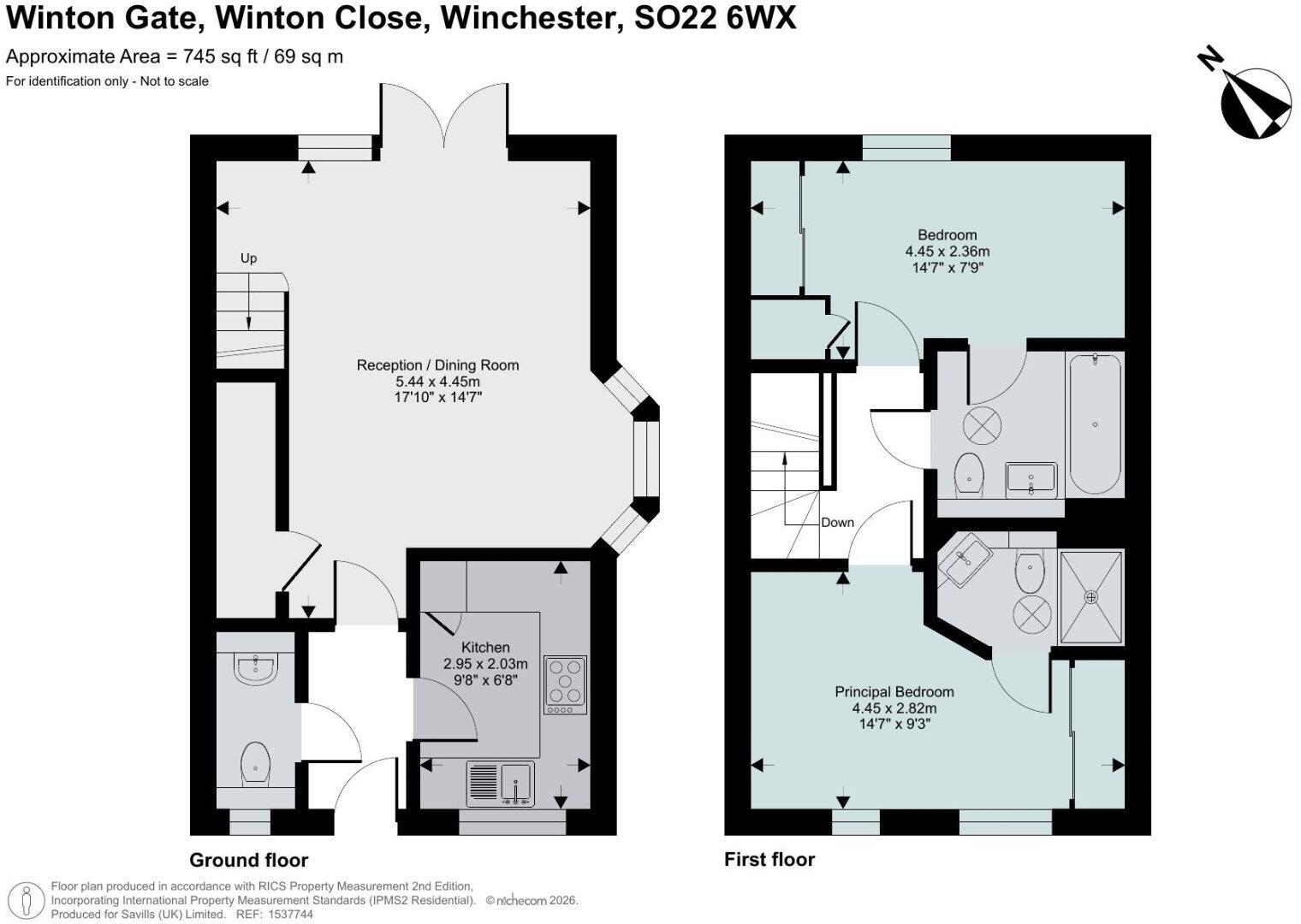 Winton Close, Winchester, Hampshire, SO22 floorplan