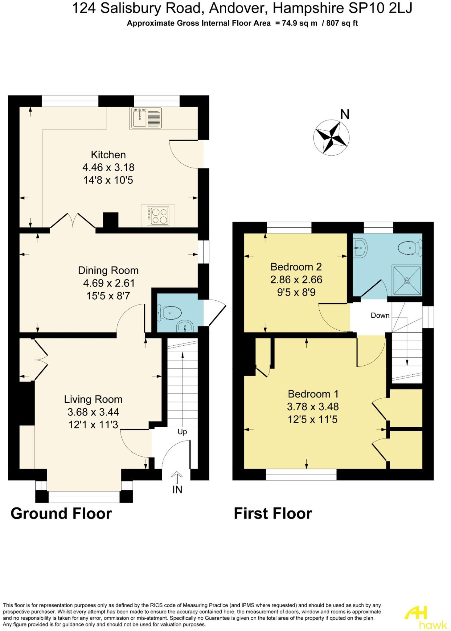 Salisbury Road, Andover, SP10 floorplan