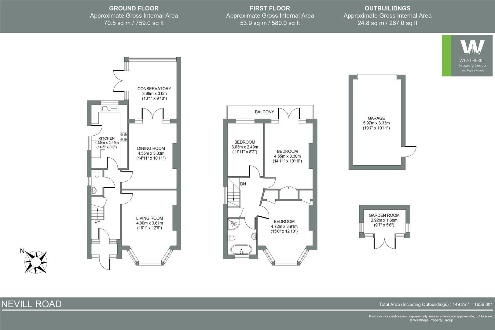 Nevill Road, Hove floorplan
