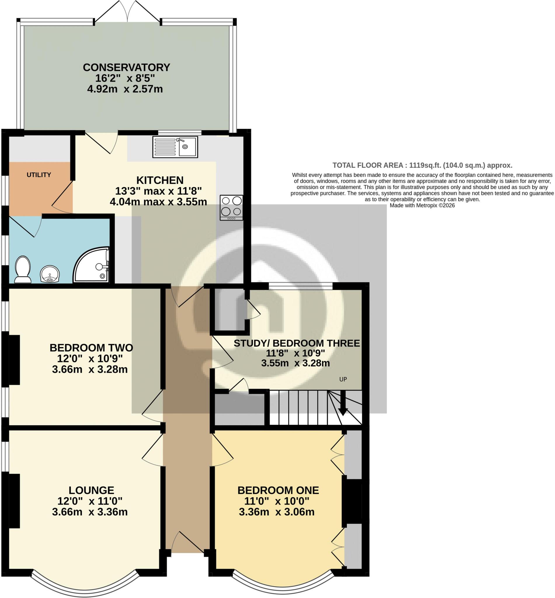 Luton Road, Wilstead, MK45 floorplan