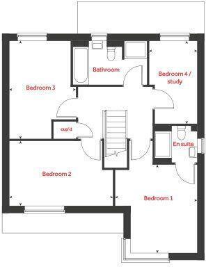 Cedar Rise, Northside, Birtley, Tyne and Wear, DH3 floorplan