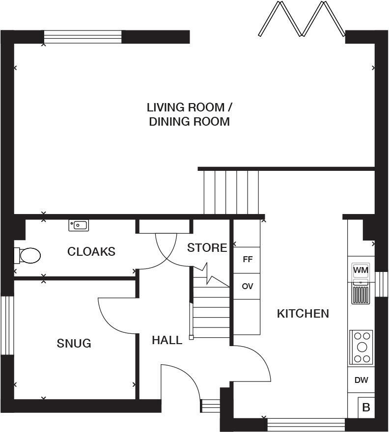 Heathstock Rise,
Burges Lane,
Wiveliscombe,
TA4 2NP floorplan