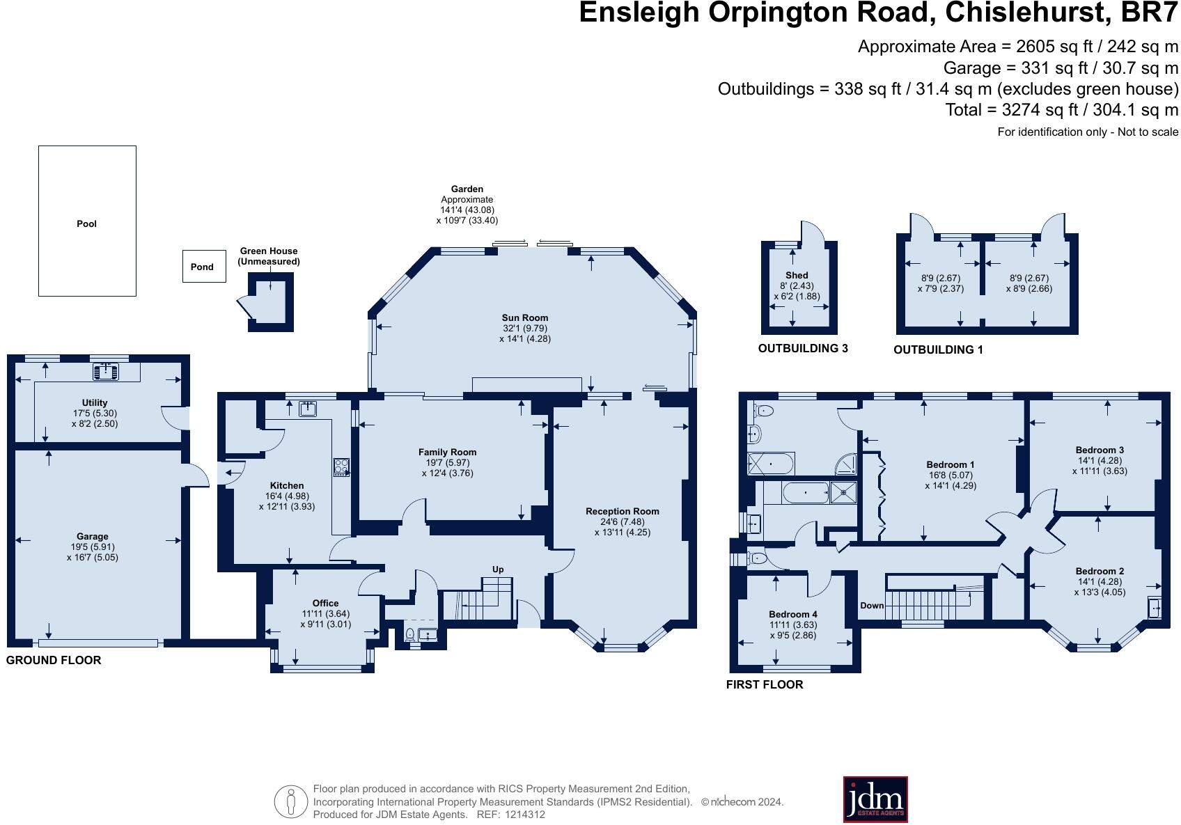 Orpington Road, Chislehurst, BR7 floorplan
