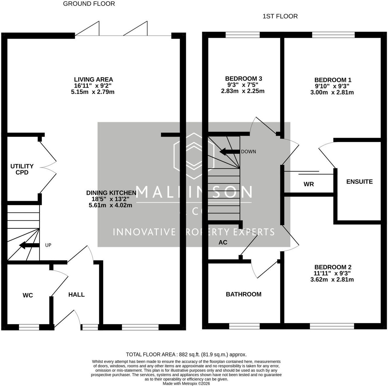 Brattice Way, Mapplewell, Barnsley, S75 6GX floorplan