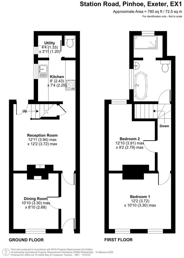 Rosemount Cottage, Station Road, Pinhoe, Exeter floorplan