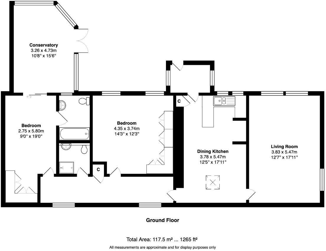 Carlton Lane, East carlton floorplan