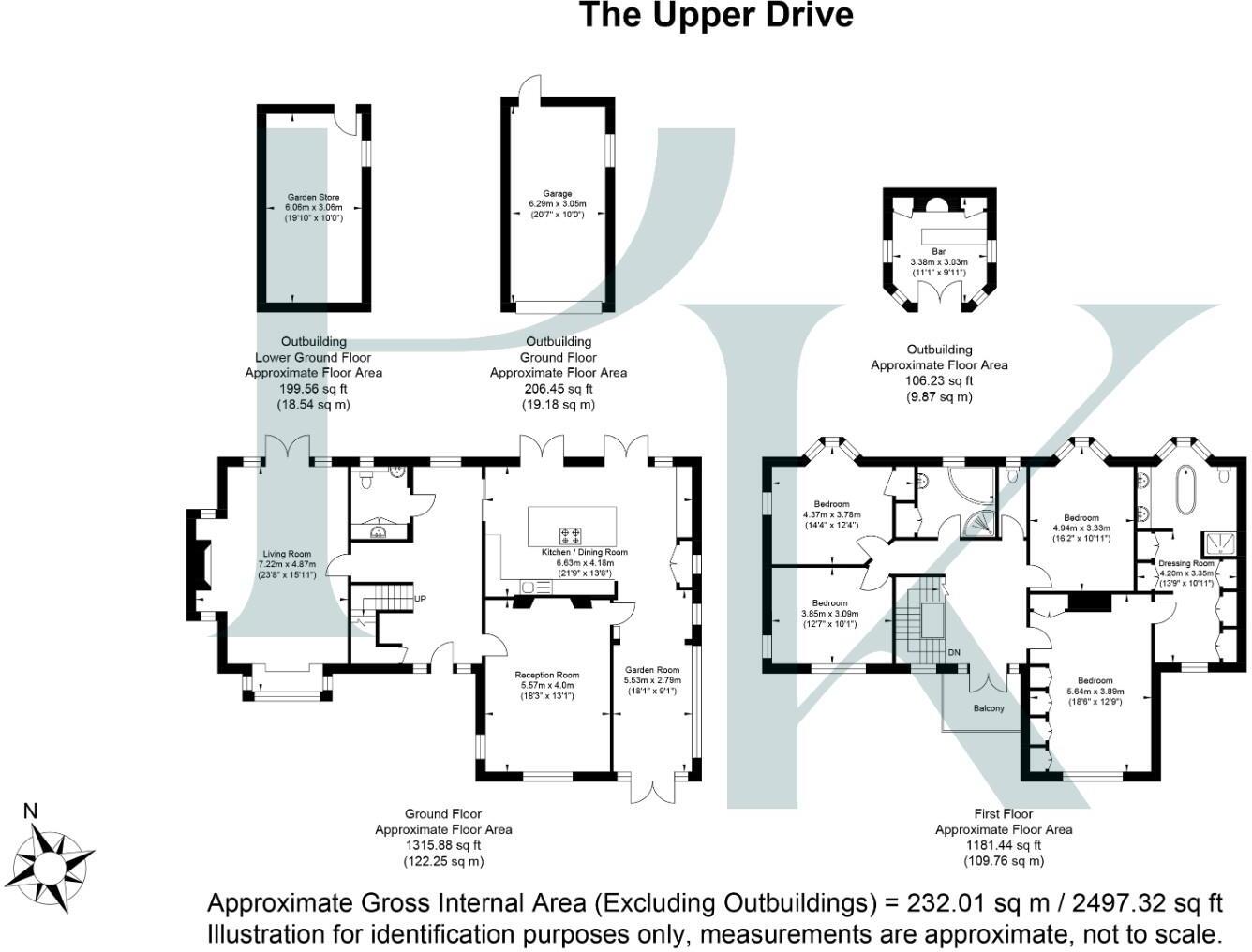 The Upper Drive, Hove floorplan