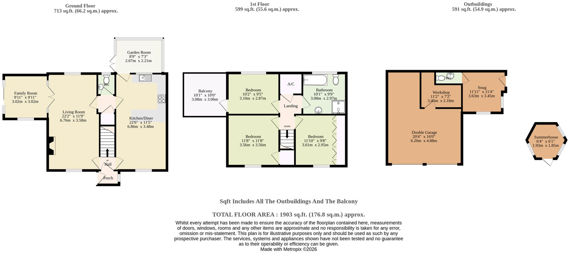 Pound Lane, Fleggburgh floorplan
