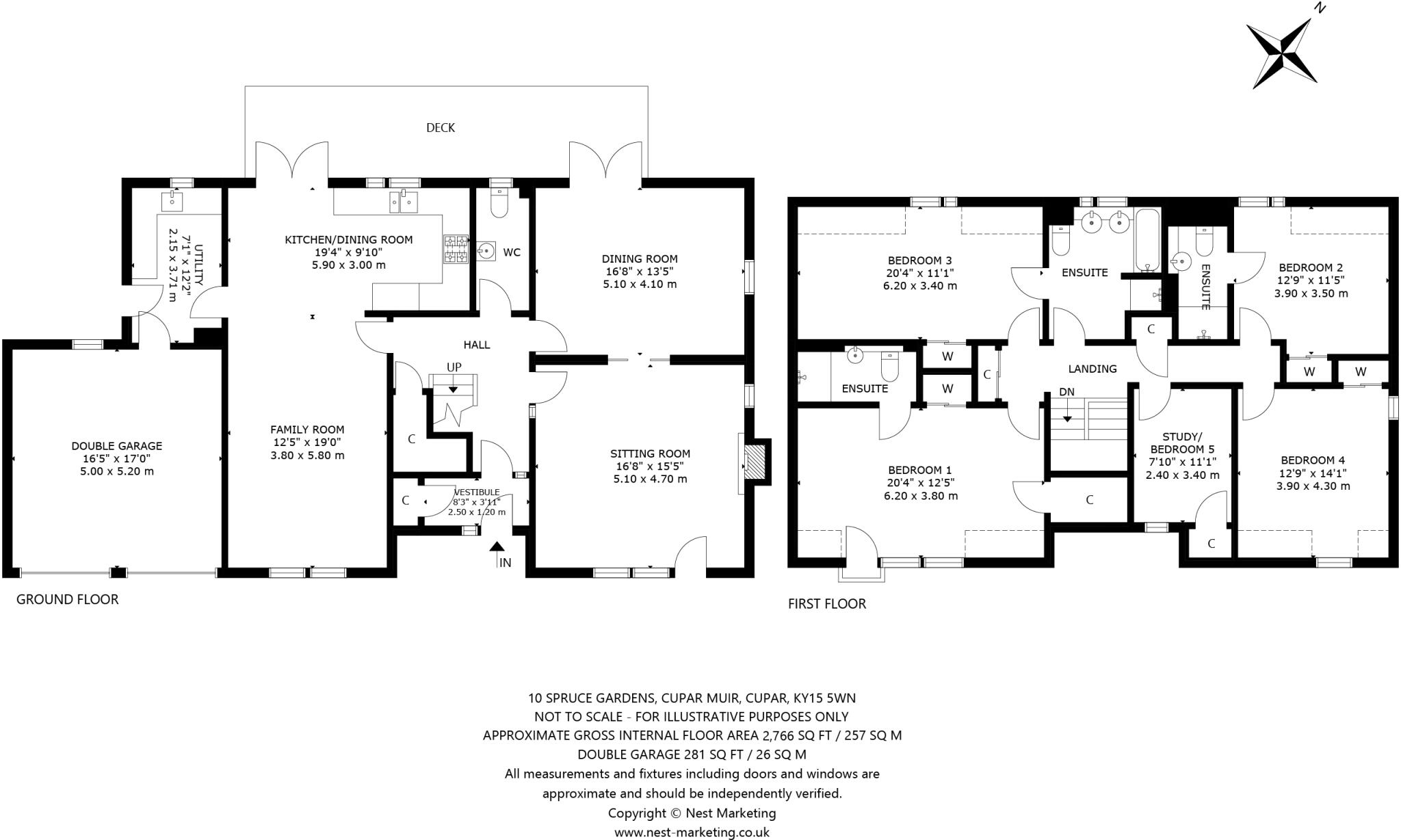 Spruce Gardens, Cupar Muir, Cupar floorplan