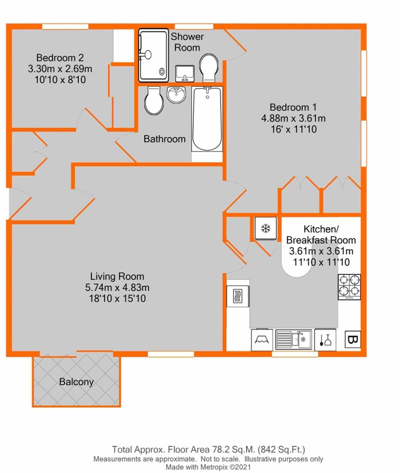 26 Tudor Road, Beckenham, BR3 floorplan