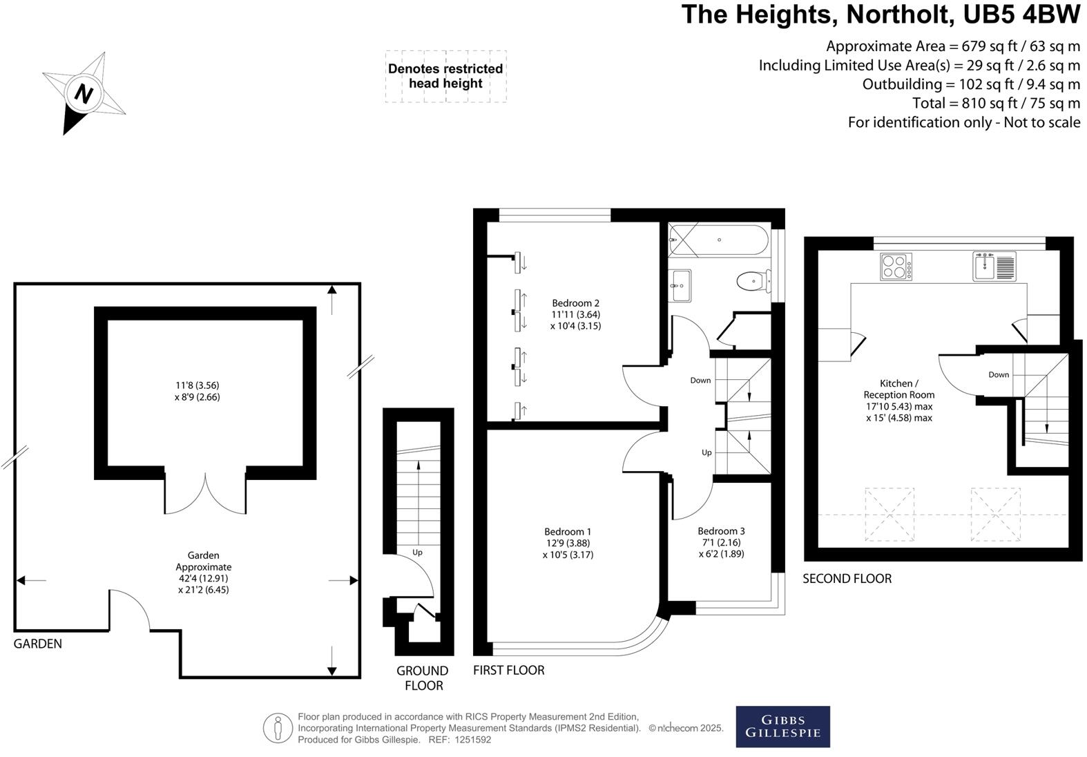 The Heights, Northolt floorplan