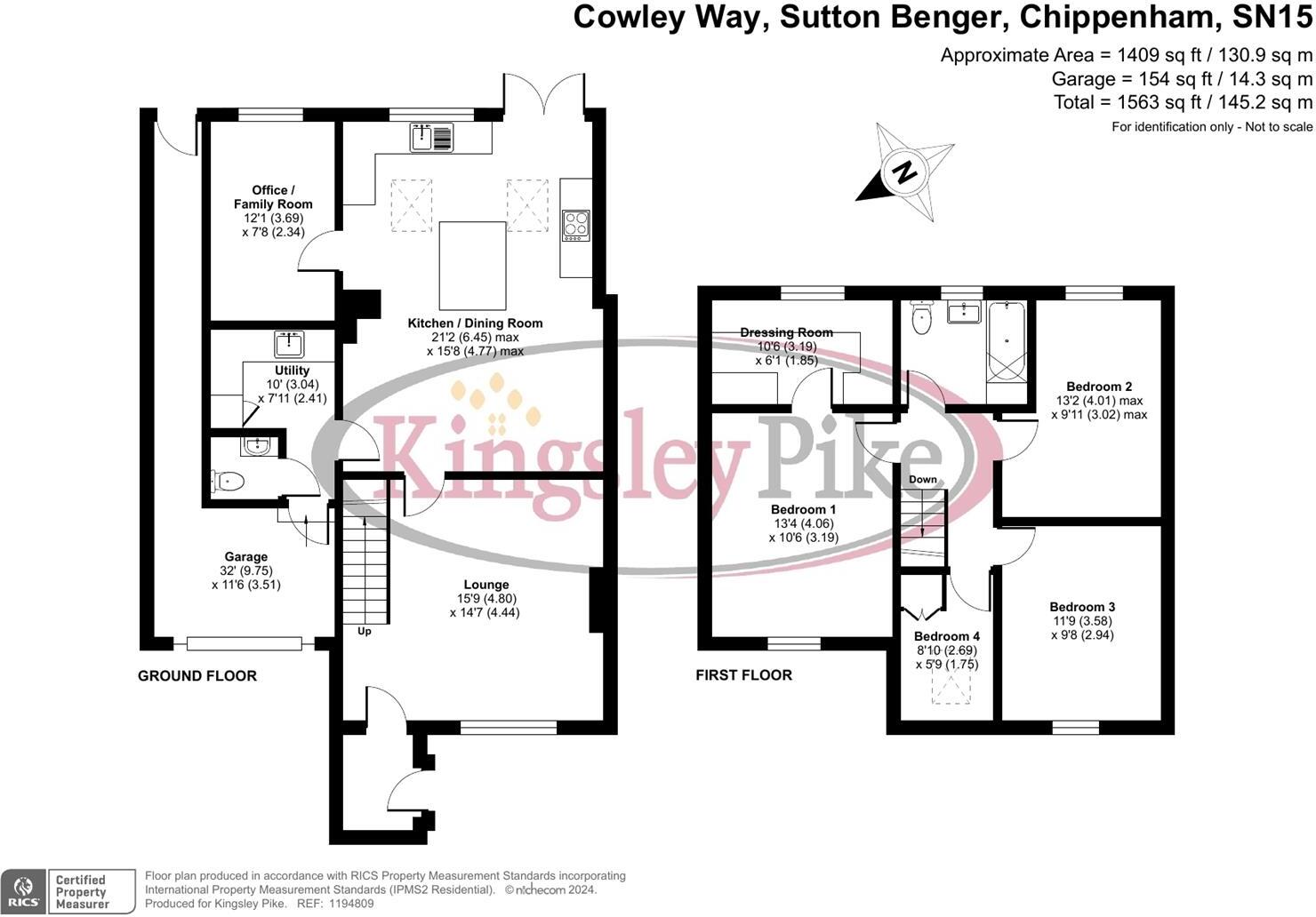 Cowley Way, Sutton Benger, Chippenham floorplan
