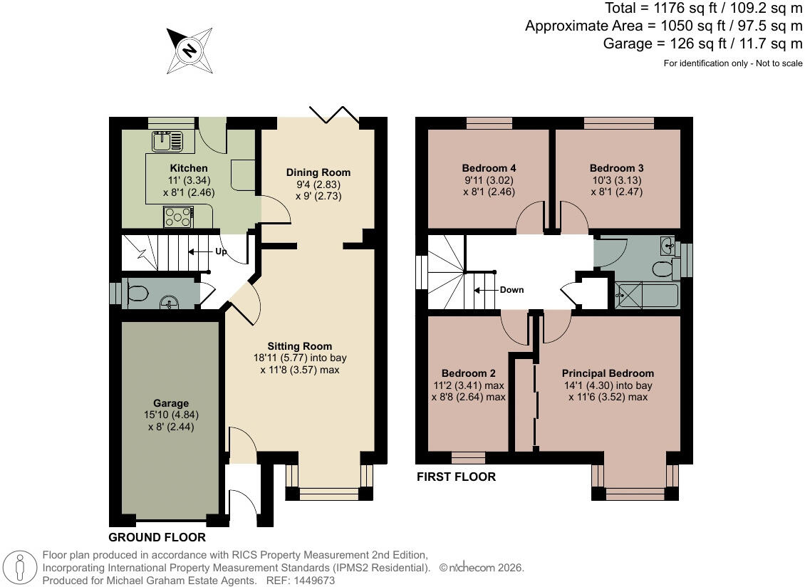 St. Johns Road, Hitchin, Hertfordshire, SG4 floorplan