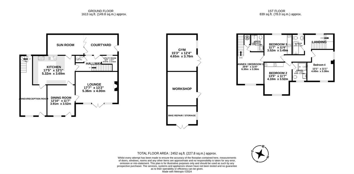 Whitehall Farm, Treales, PR4 floorplan