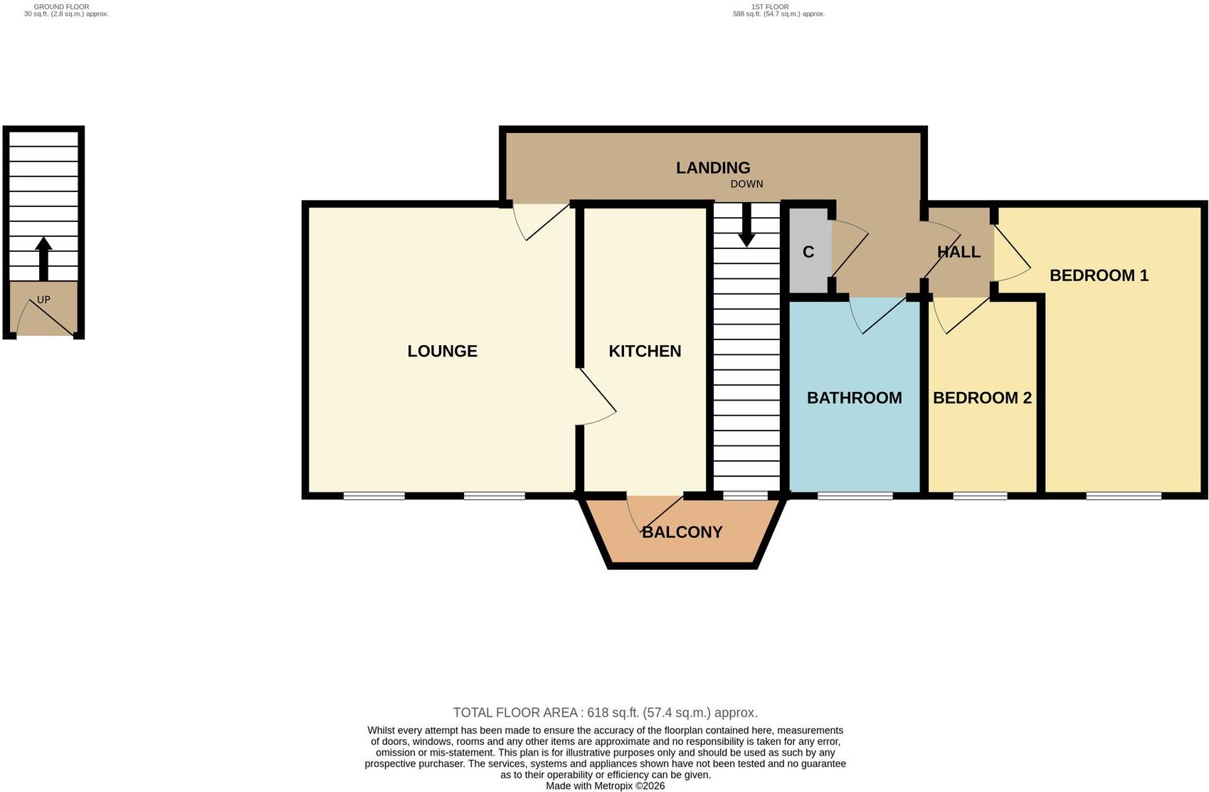Grange Farm, Coulby Newham, TS8 floorplan