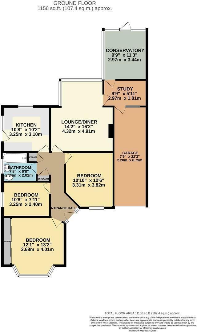 The Drive, Potters Bar floorplan