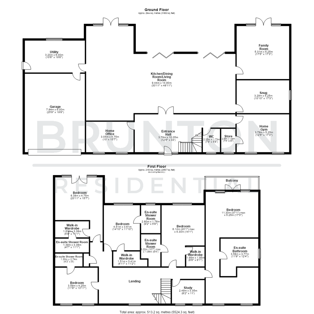 Moor Lane, Darras Hall, NE20 floorplan
