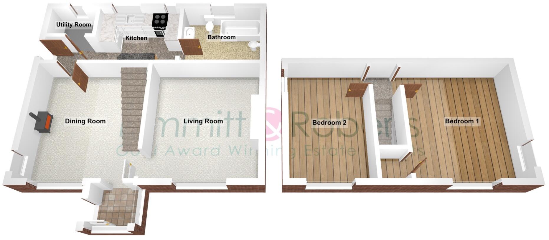 North Street, West Rainton, Houghton le Spring, Tyne and Wear, DH4 6NU floorplan