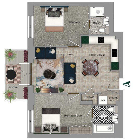 One Clapham, St John'S Hill, London, London, SW11 floorplan