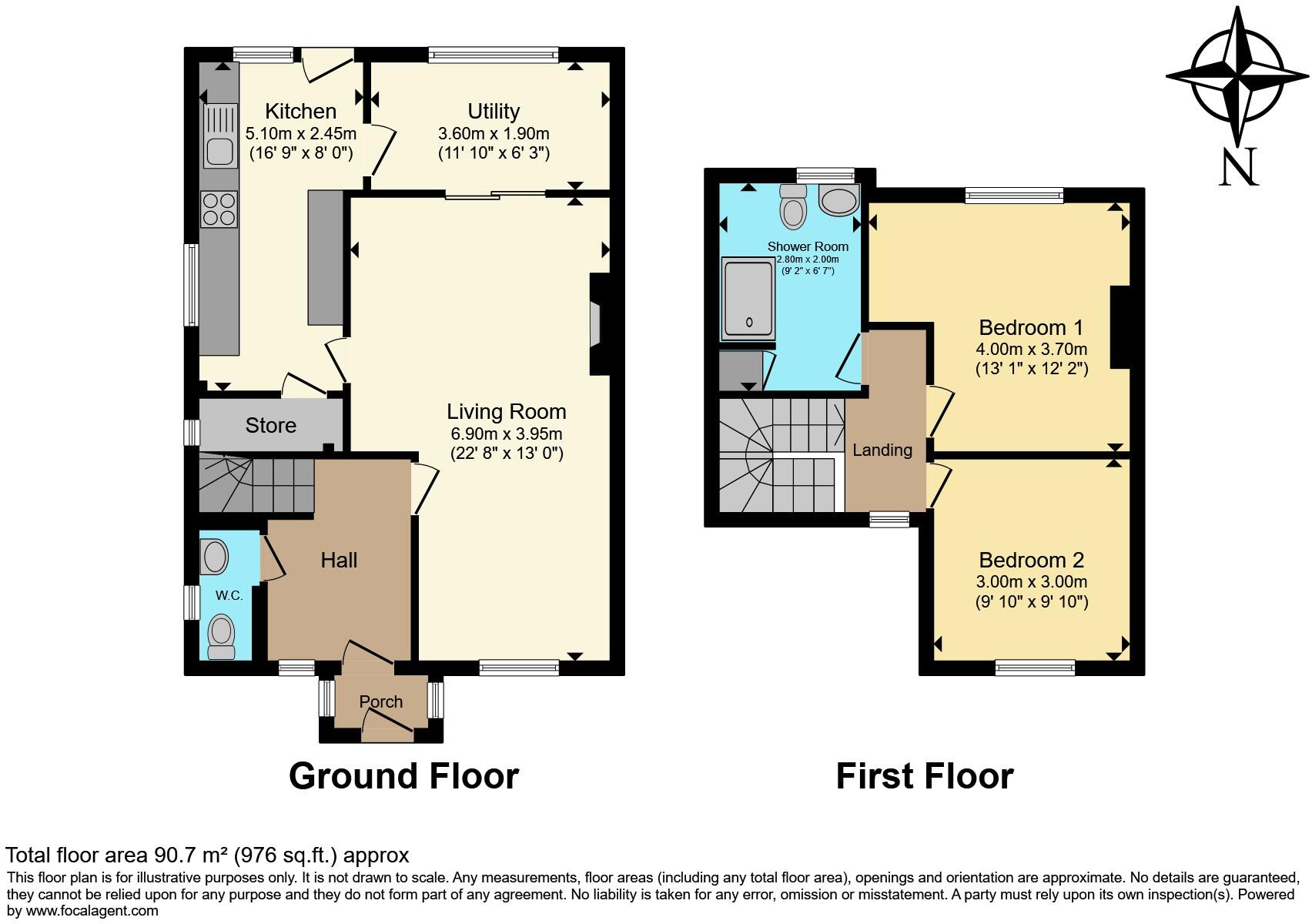 Sky Peals Road, Woodford Green, IG8 floorplan