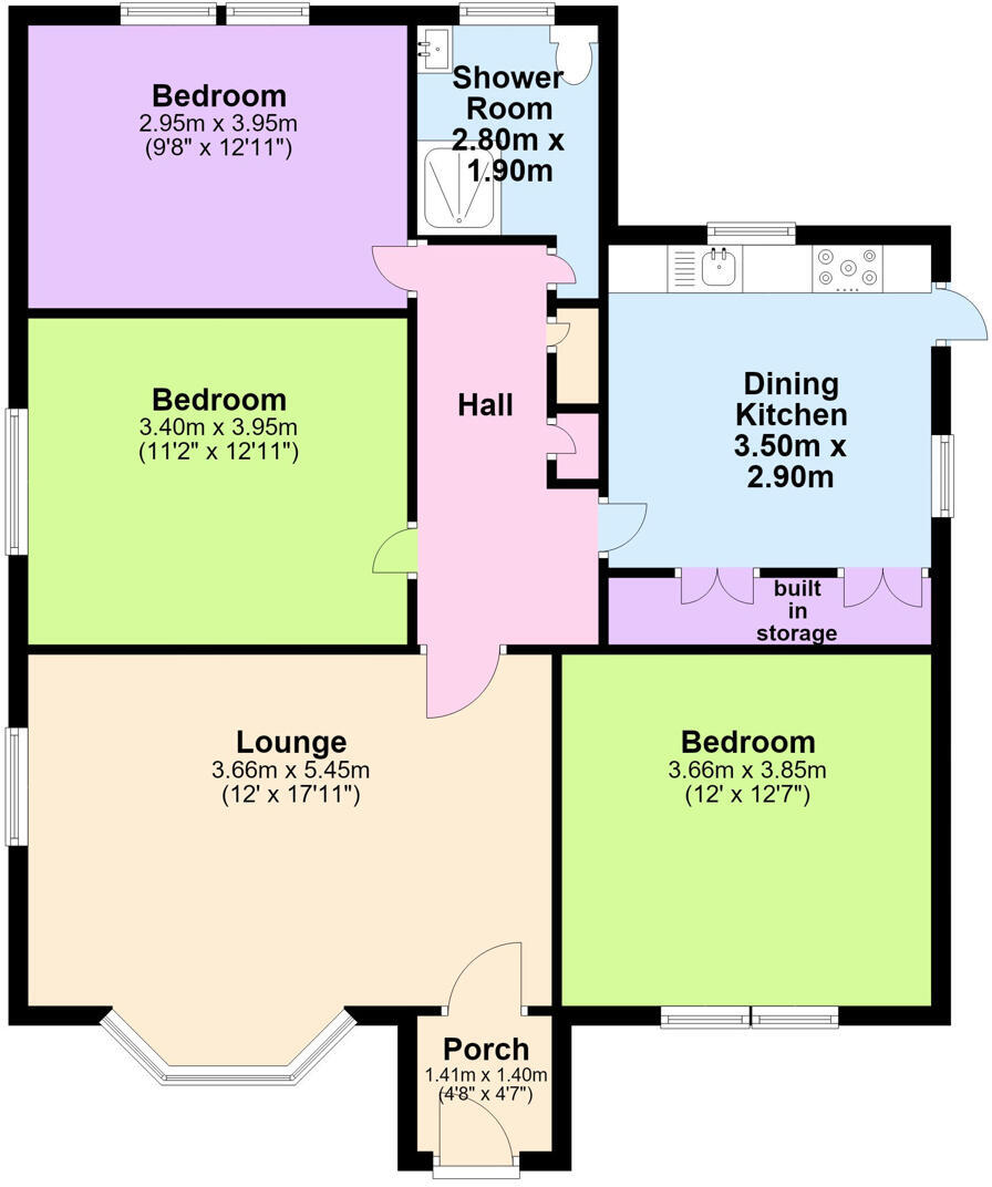 Lochpark, Carradale floorplan