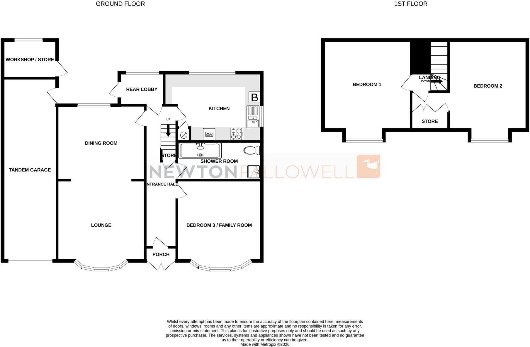 Hill Avenue, Grantham, NG31 floorplan