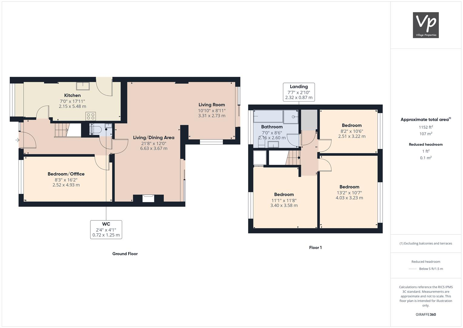 Warnford Road, Tilehurst, Reading floorplan