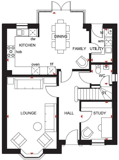 Hildersley Farm,
Ross-On-Wye,
HR9 7NW floorplan