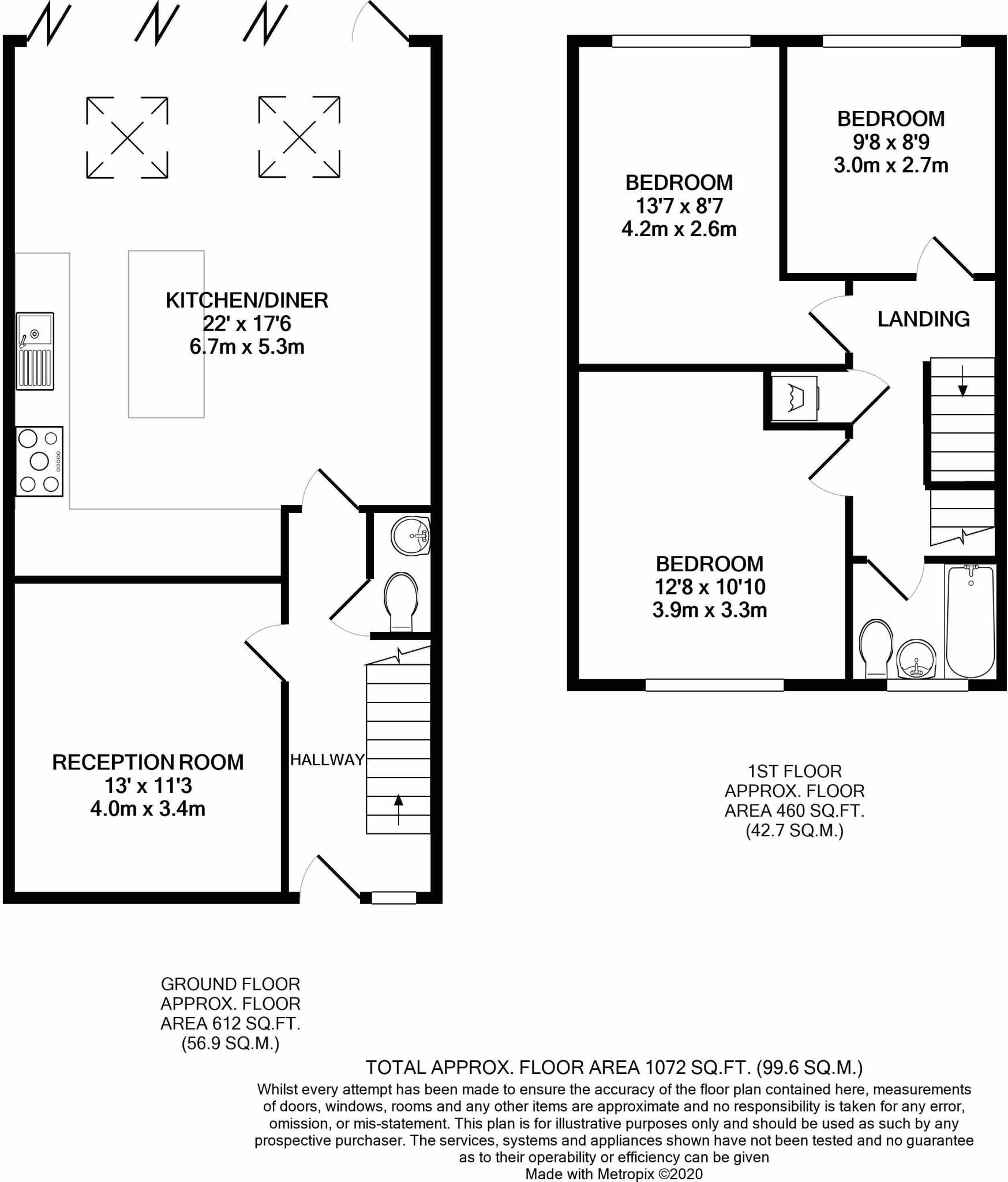 Springhill Close, London floorplan