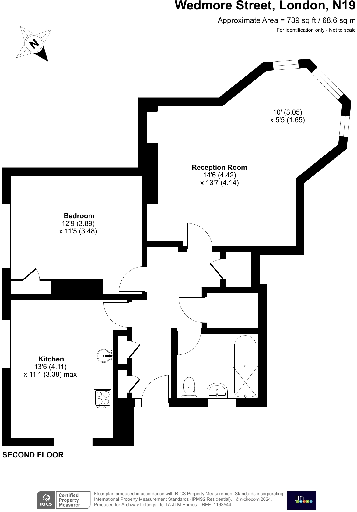 Wedmore Street, N19 floorplan
