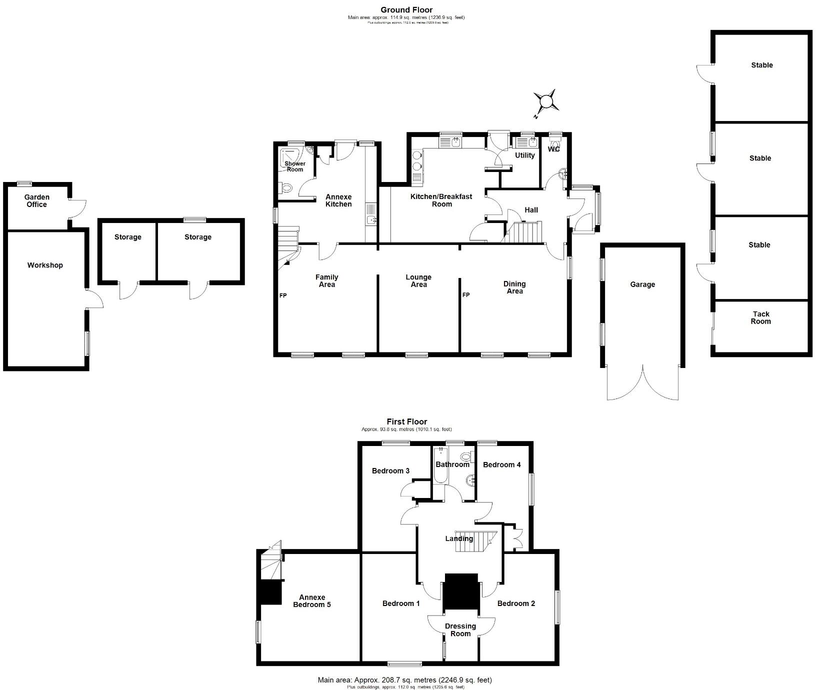 Pedlars End, Moreton, CM5 floorplan