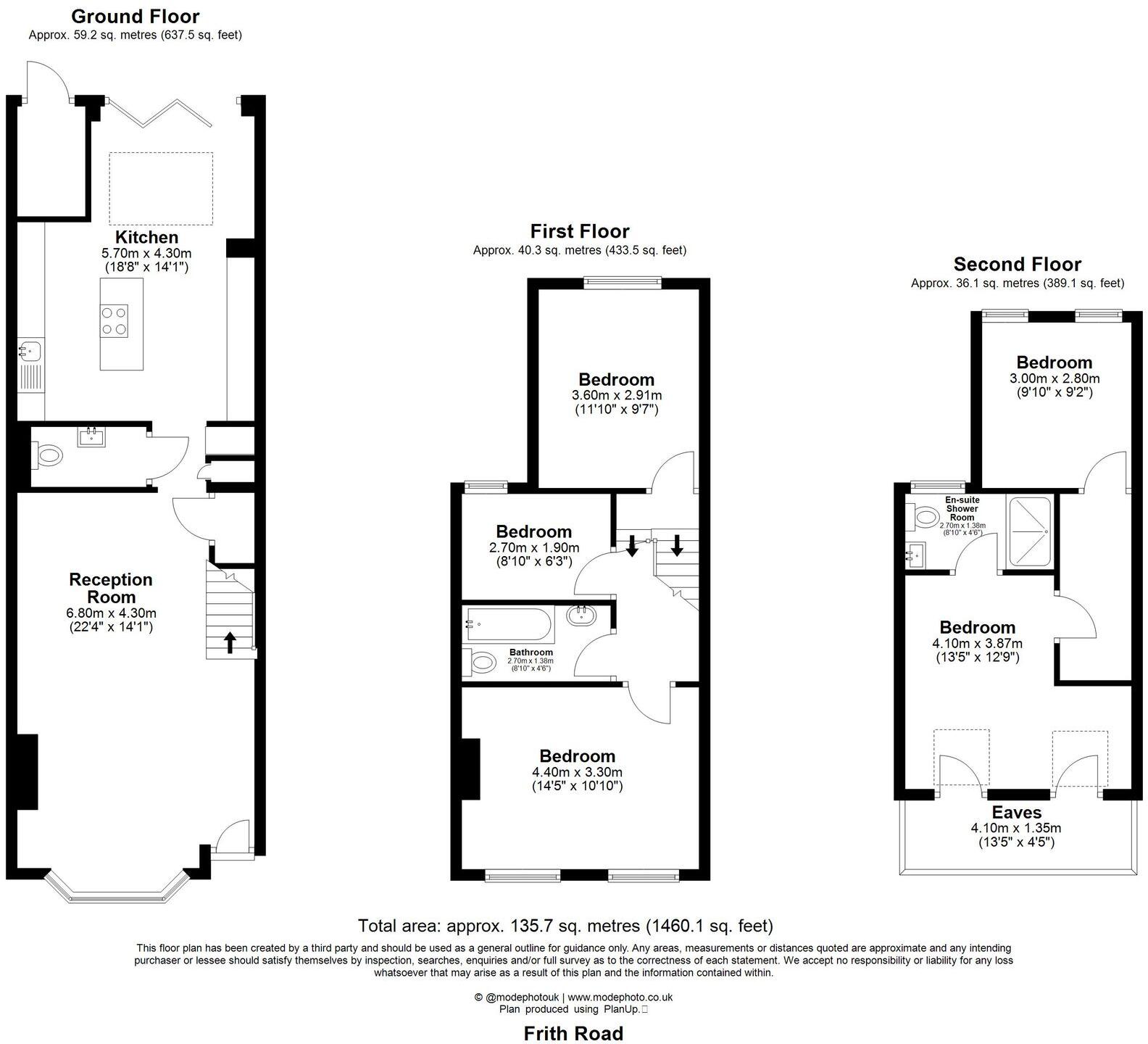 Frith Road, London, E11 floorplan