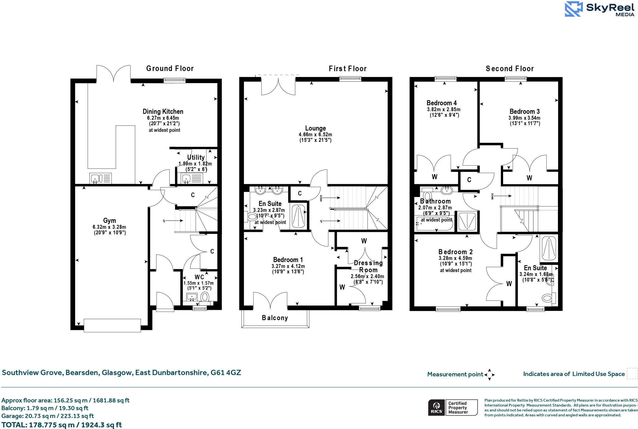 Southview Grove, Bearsden, Glasgow, East Dunbartonshire floorplan