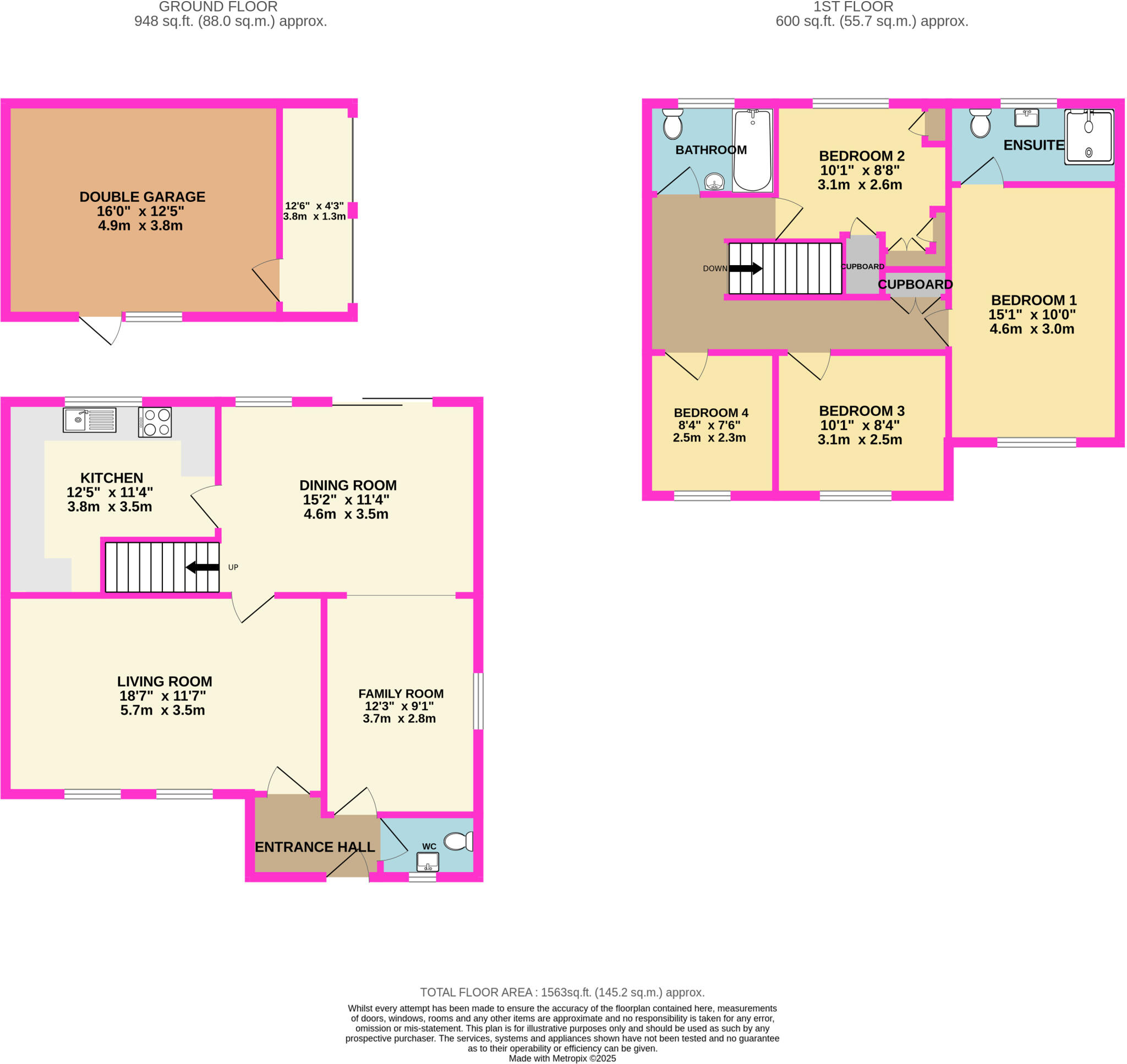 Spruce Road, Woodley, Reading, Berkshire, RG5 floorplan