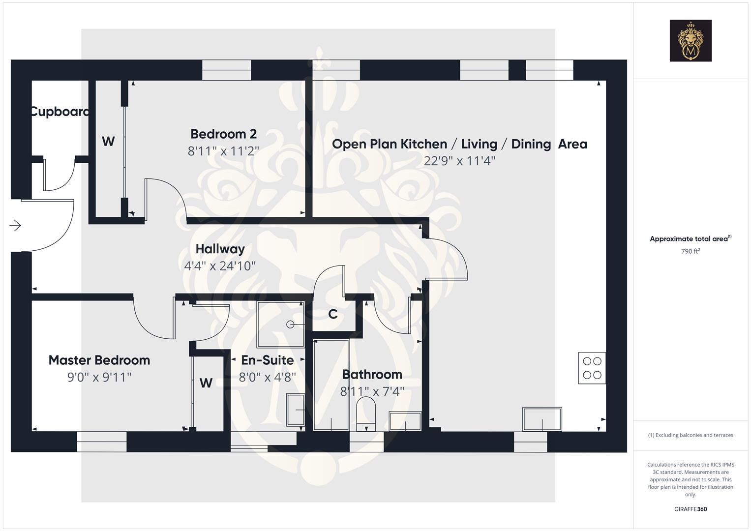 London Road floorplan