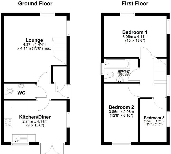 Felixstowe Road, Sunderland, SR4 floorplan