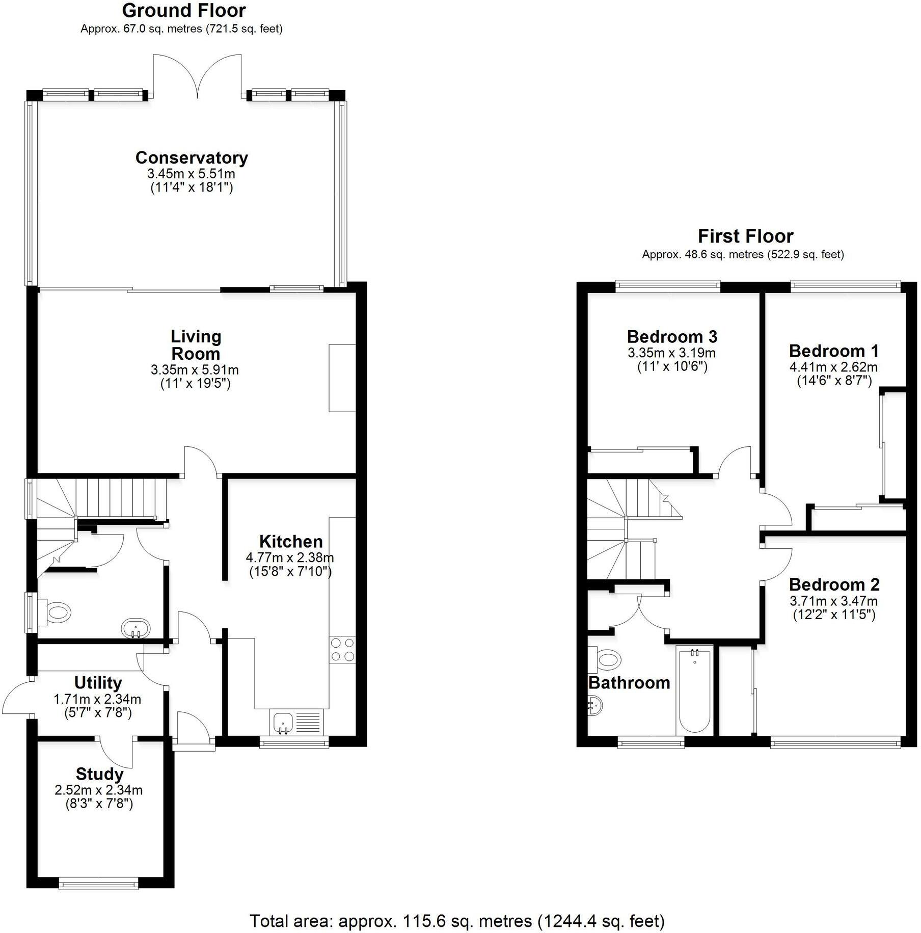 29 Westcroft Leominster floorplan