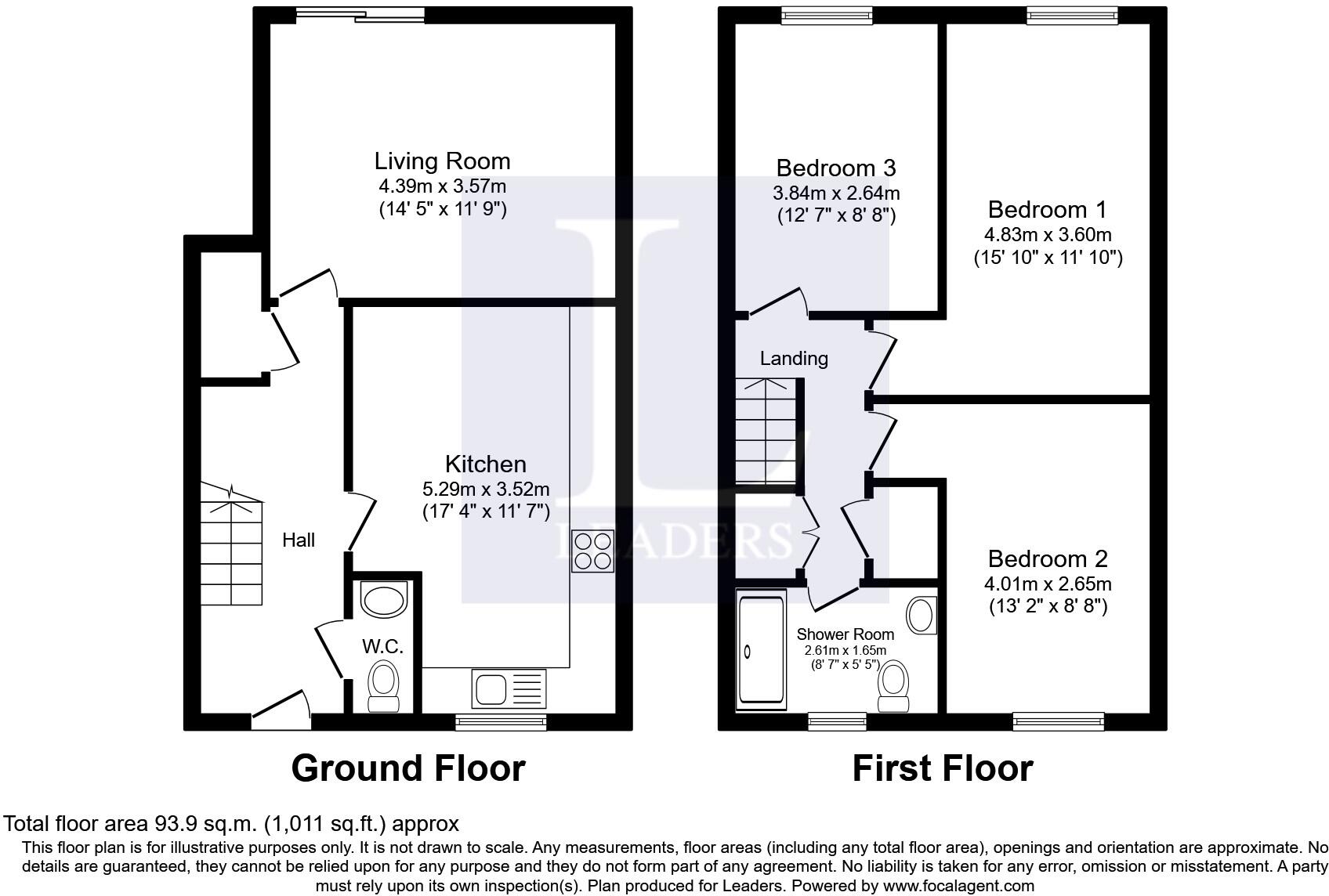 Sallows Close, Ipswich, IP1 floorplan