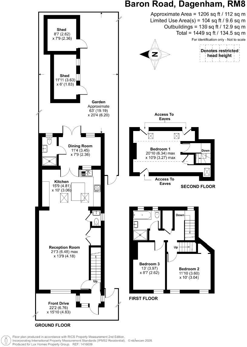 Baron Road, Dagenham floorplan