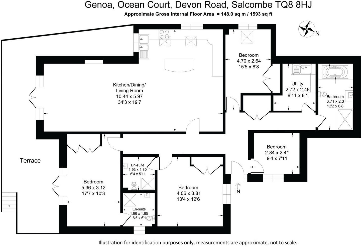 Ocean Court, Devon Road floorplan
