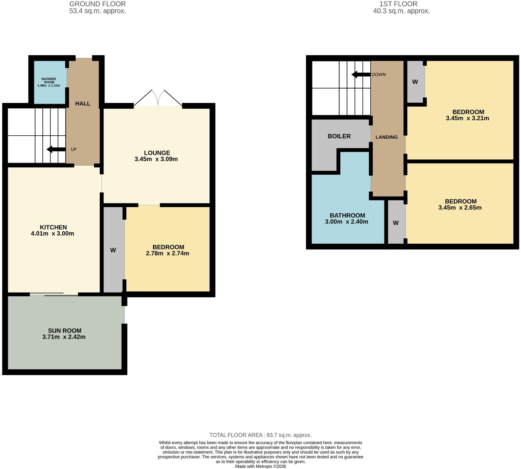 Glebe Road, Arbroath, Angus, DD11 floorplan