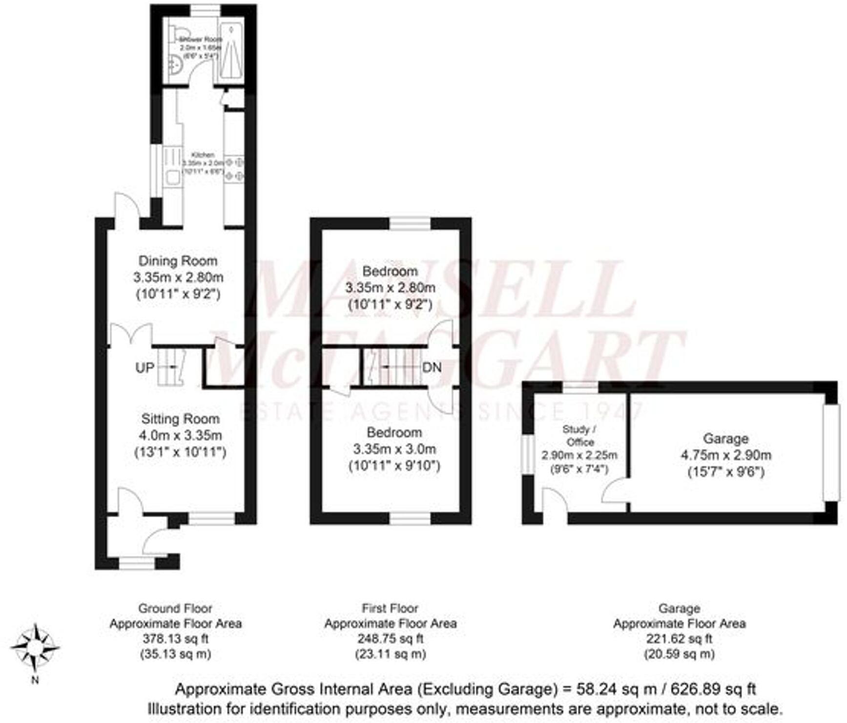 St. Leonards Road, Horsham, RH13 floorplan
