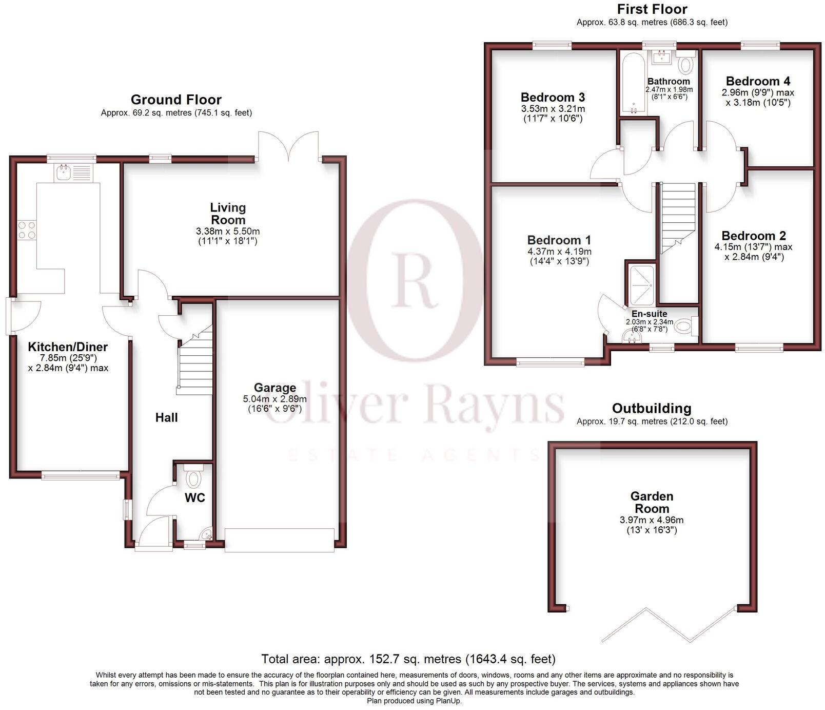 Elderberry Drive, Rothley, LE7 floorplan