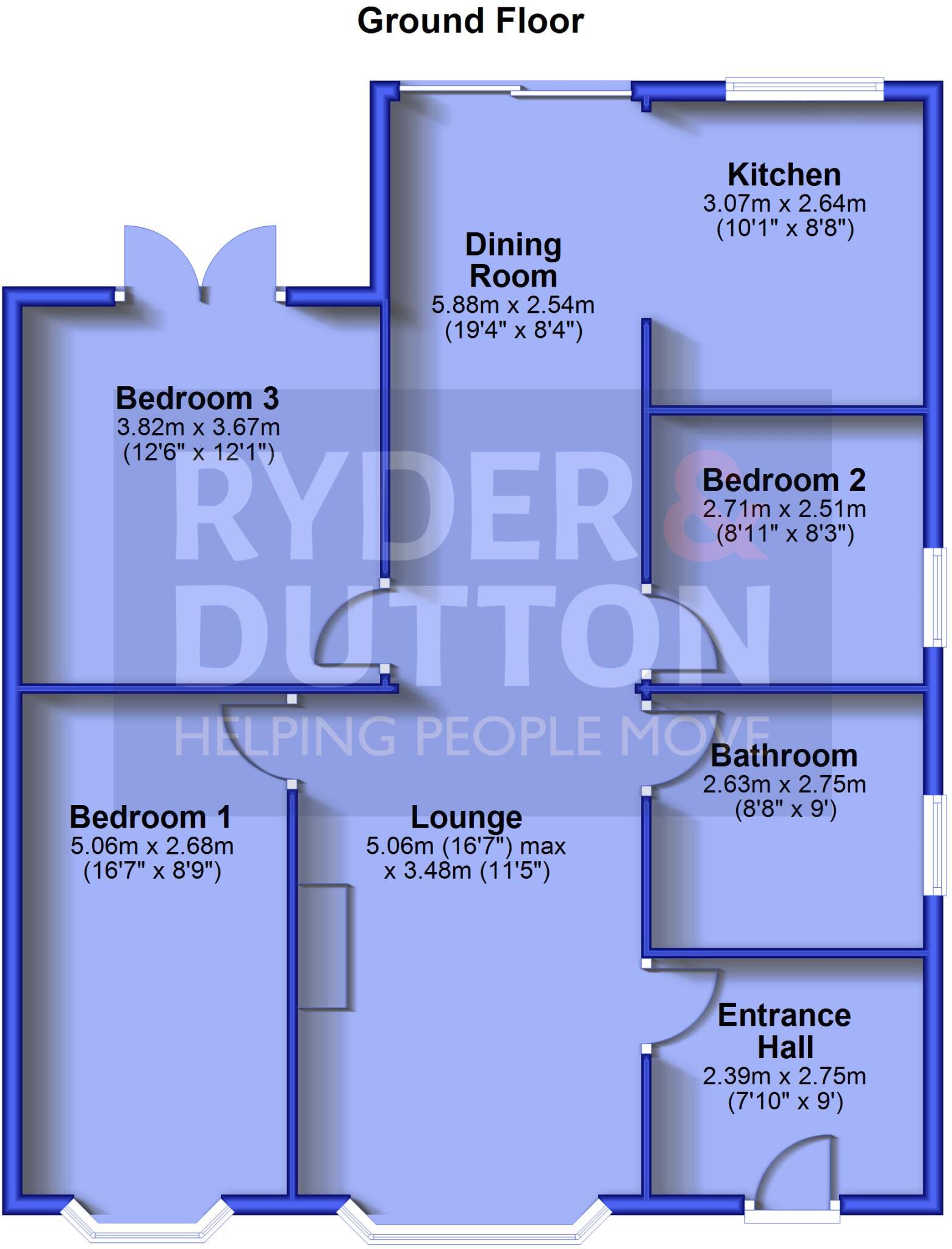Raysonhill Drive, Blackley, Manchester, M9 floorplan