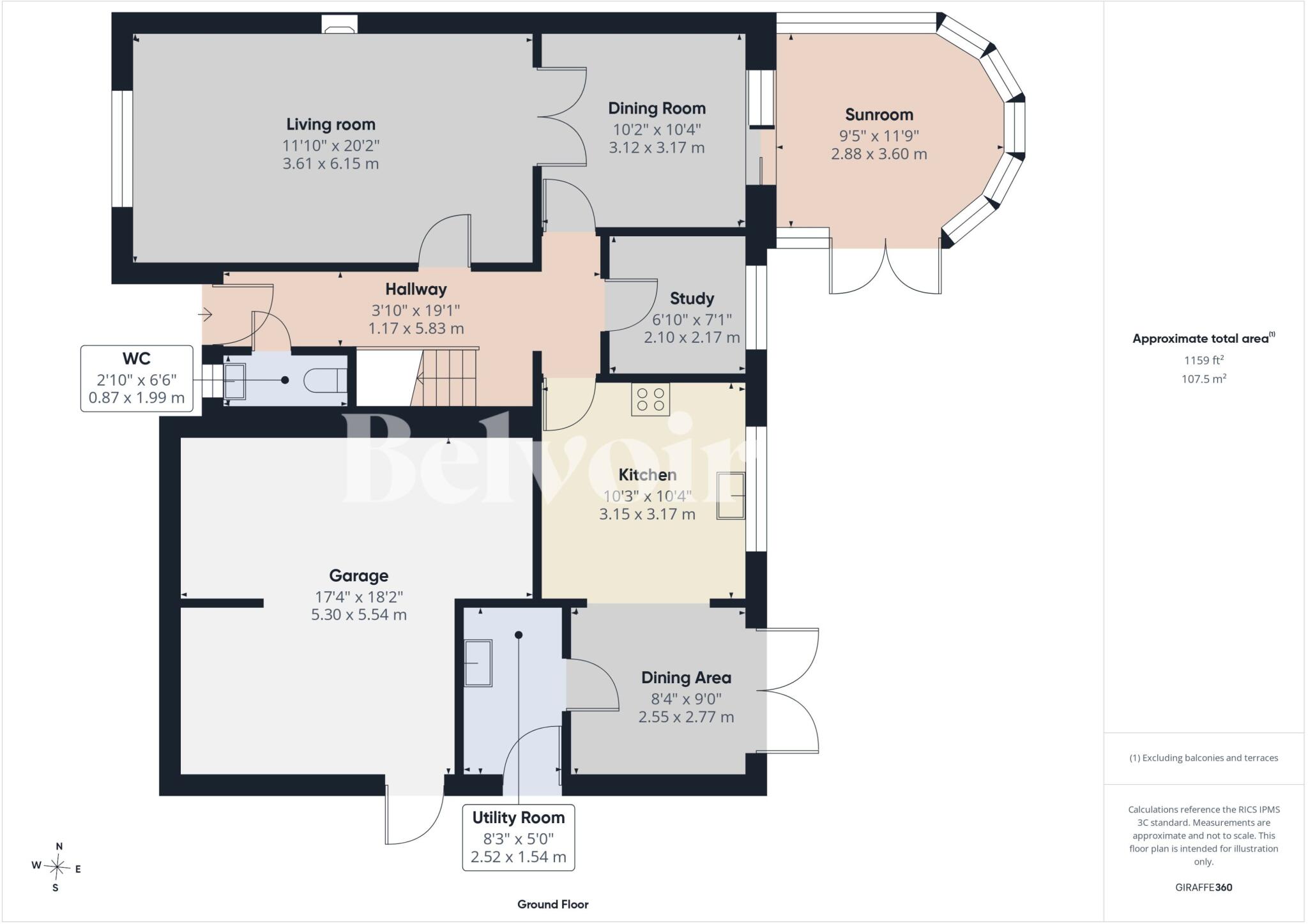Brailsford Close, Dereham, NR20 floorplan