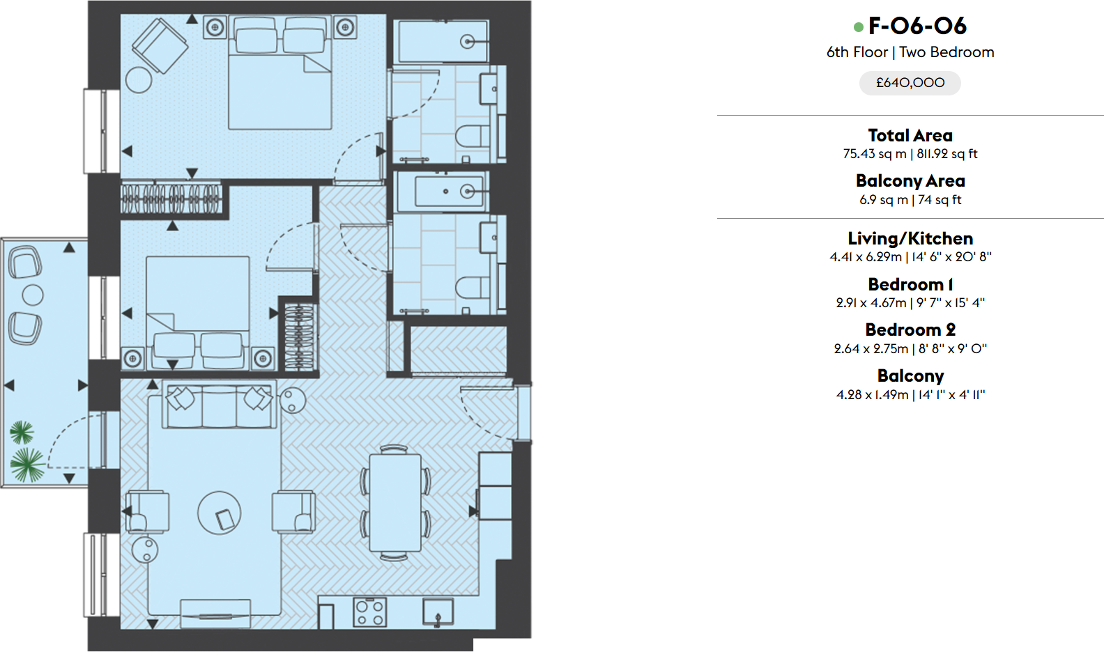 Brent Cross Town, NW2 floorplan