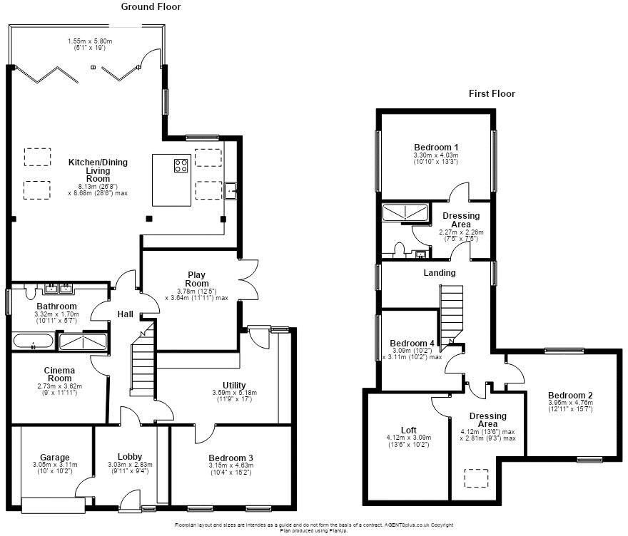 Princess Drive, Wistaston floorplan