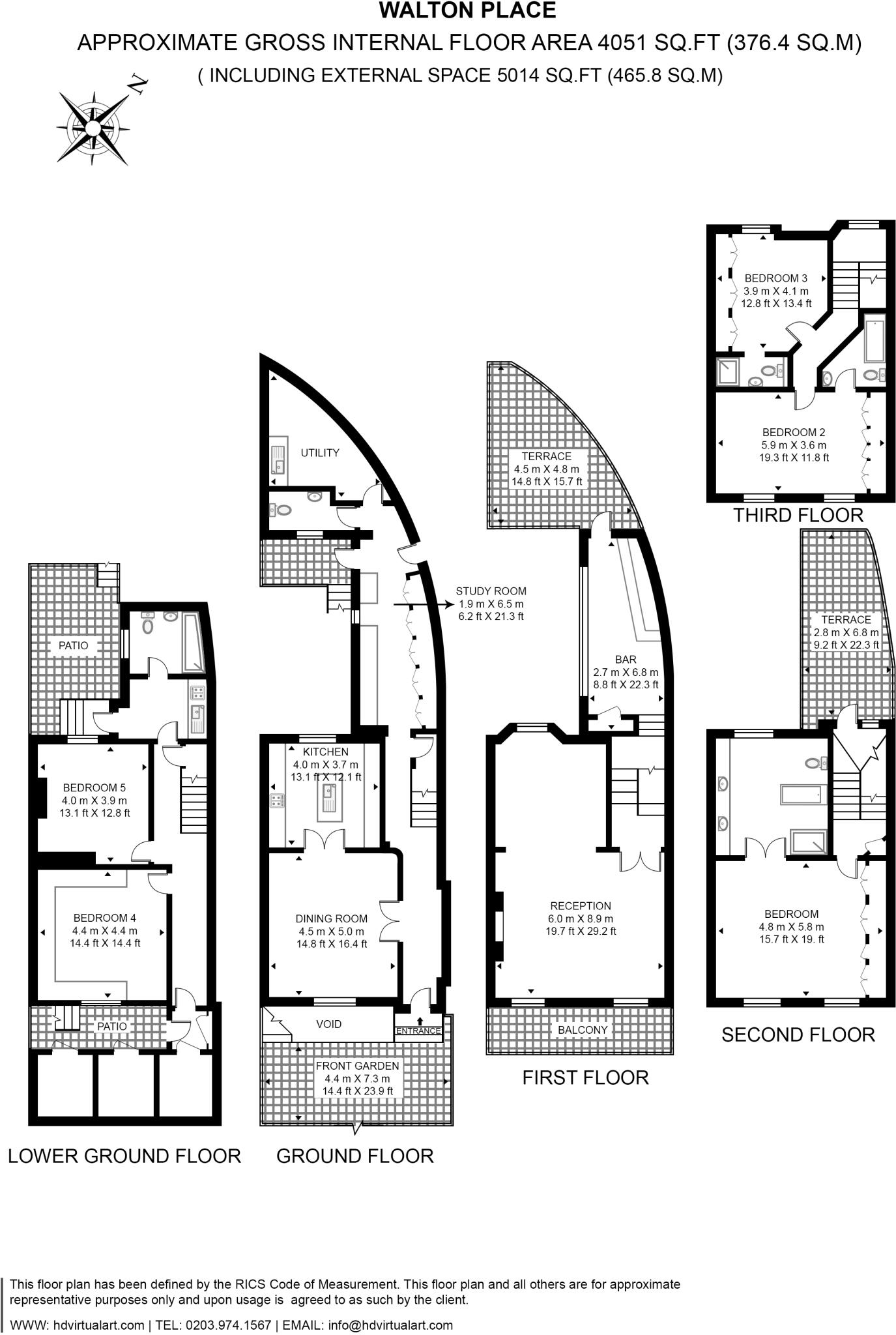 Walton Place, Belgravia, SW3 floorplan