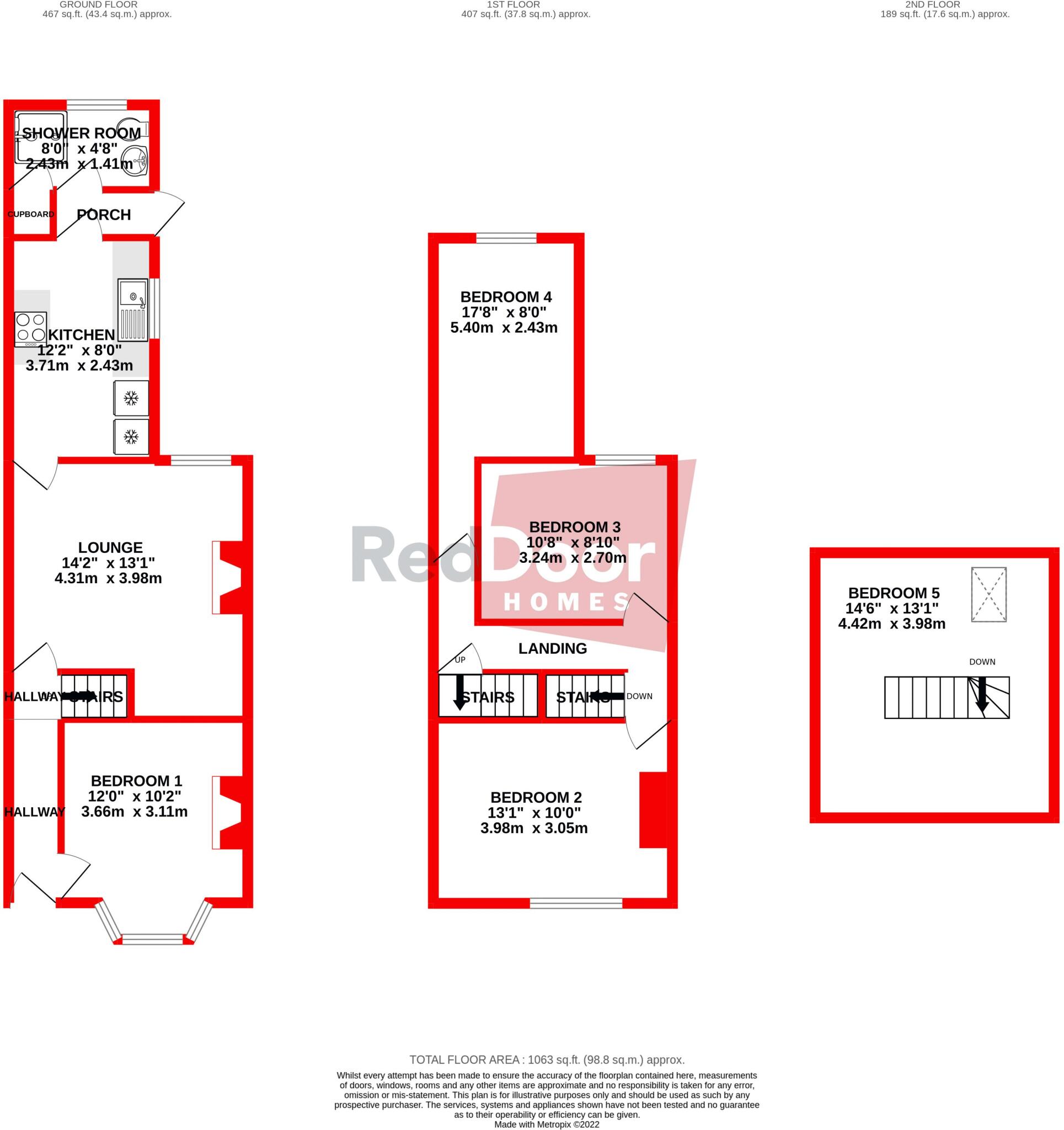 St. Johns Lane, Canterbury floorplan