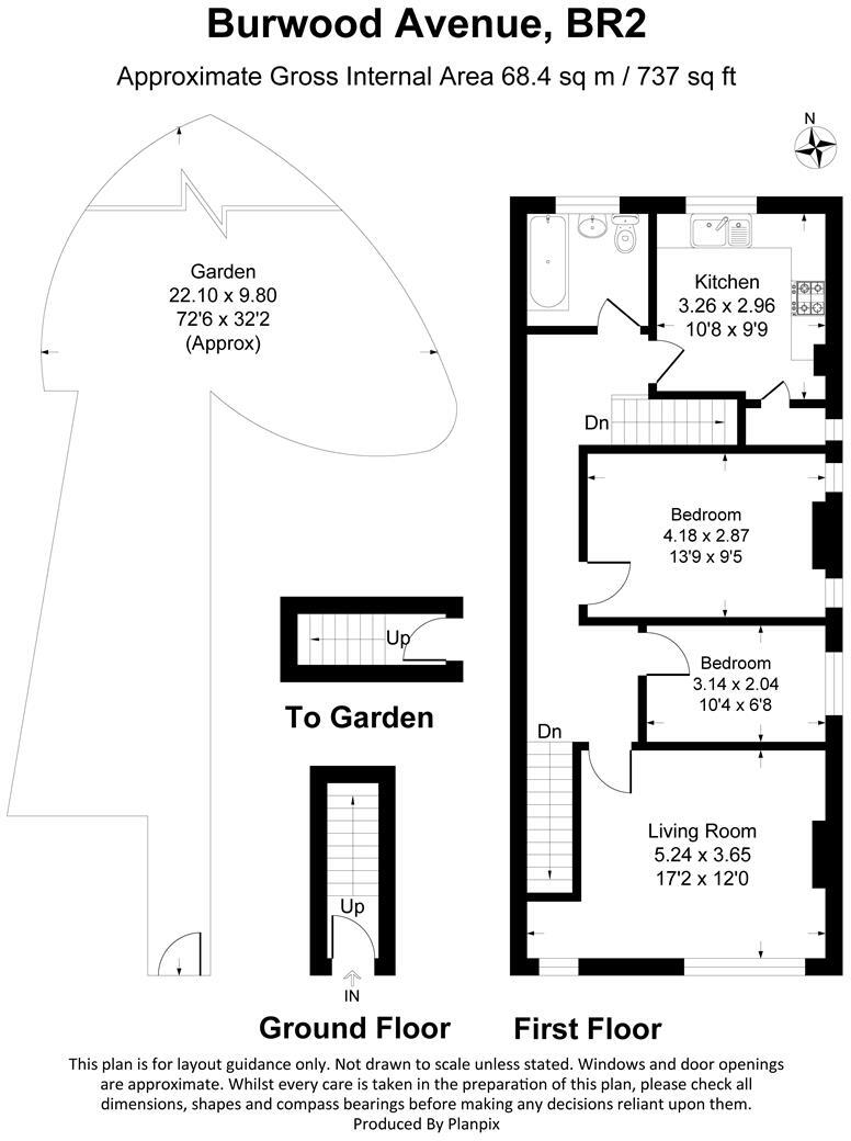 Burwood Avenue, Bromley floorplan